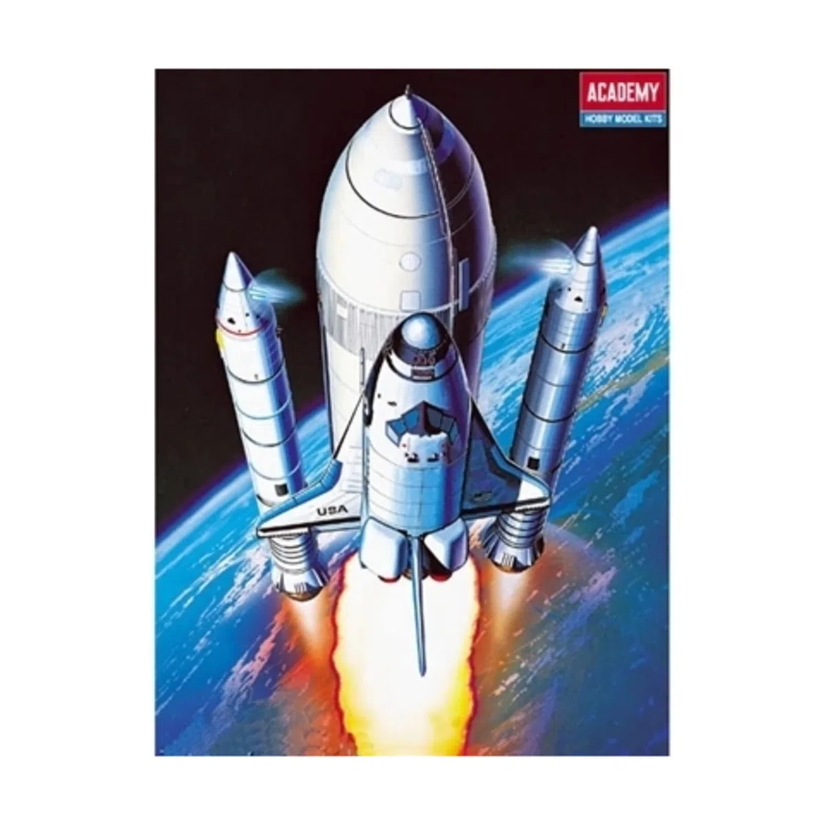 Academy Space Shuttle And Booster Rockets [Toy] (Japan Import)