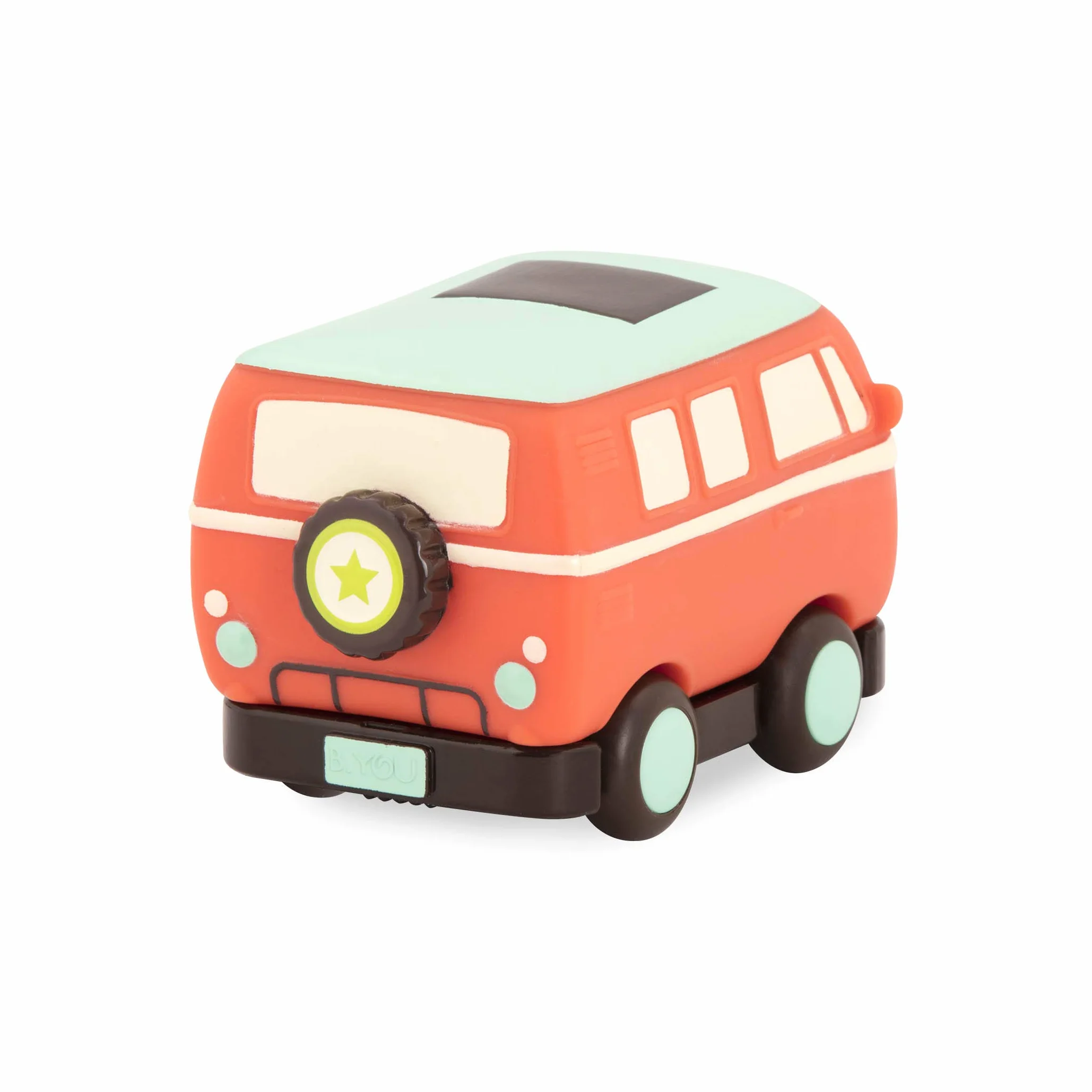 B. toys - Mini Wheeee-ls! - Furgone, camioncino, auto della polizia - Furgone, camioncino, auto della polizia - Veicoli giocattolo per bambini e ragazzi - 1 anno +
