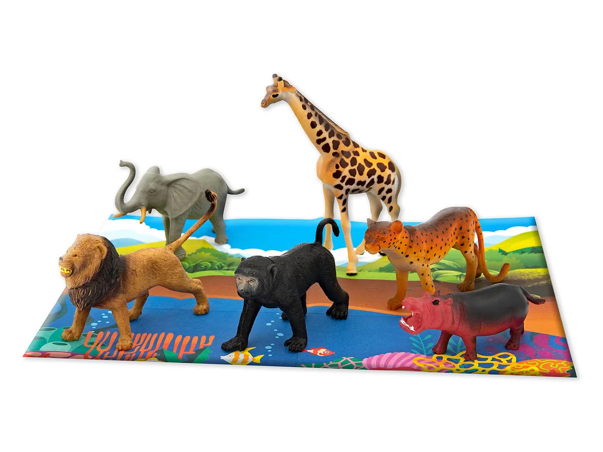Teorema 70305 - Busta Gigante Animali Giungla, multicolore
