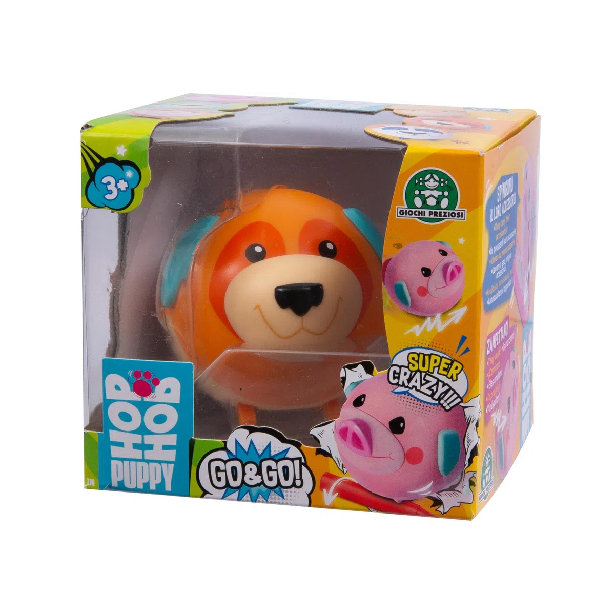 Giochi Preziosi Hop Hop Puppy - Go & Go Versione Cane Gli Hop Hop Puppy Corrono Girano, Ruotano Ma Tornano Sempre In Piedi, Per Bambini A Partire Dai 3 Anni, Hpu04700