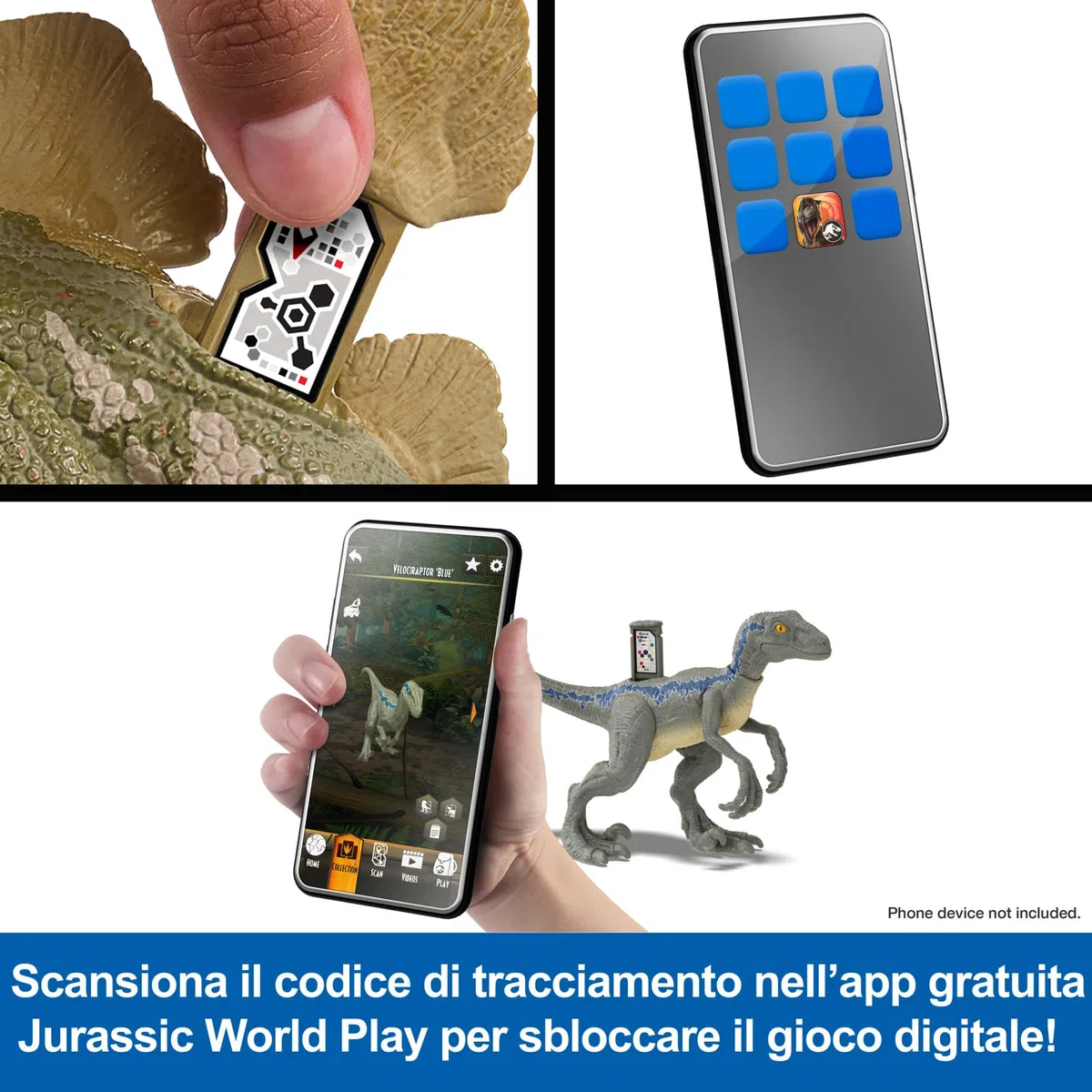 Mattel Jurassic World: Teoria del Caos Netflix - Majungasauro Ruggito Selvaggio, dinosauro snodato con morso continuo e ruggito, gira la rotella e attiva l'azione d'attacco, 4+ anni, HTK76