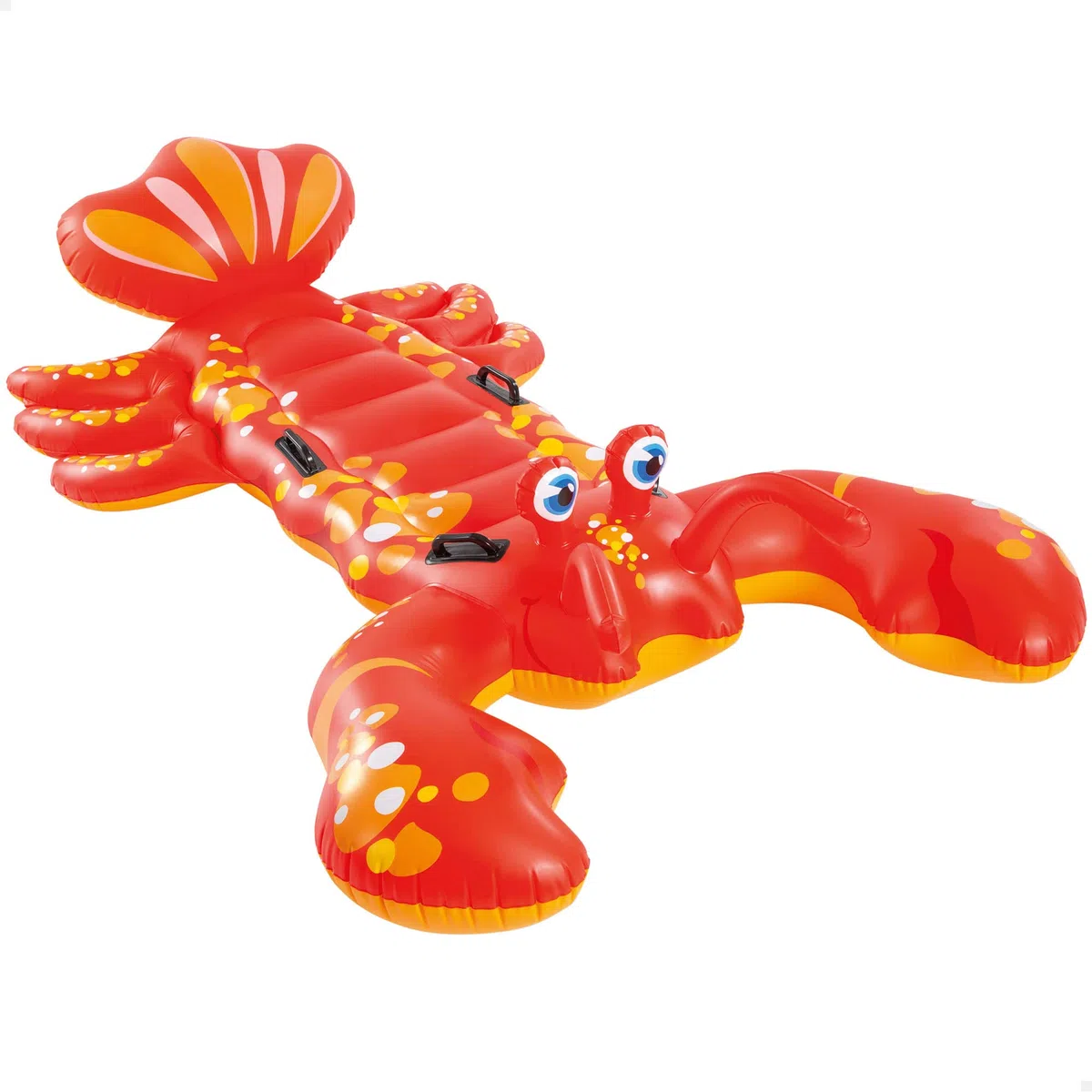 Intex 57528NP - Cavalcabile Gonfiabile Mare Aragosta, Vinile, Rosso, 213x137 cm