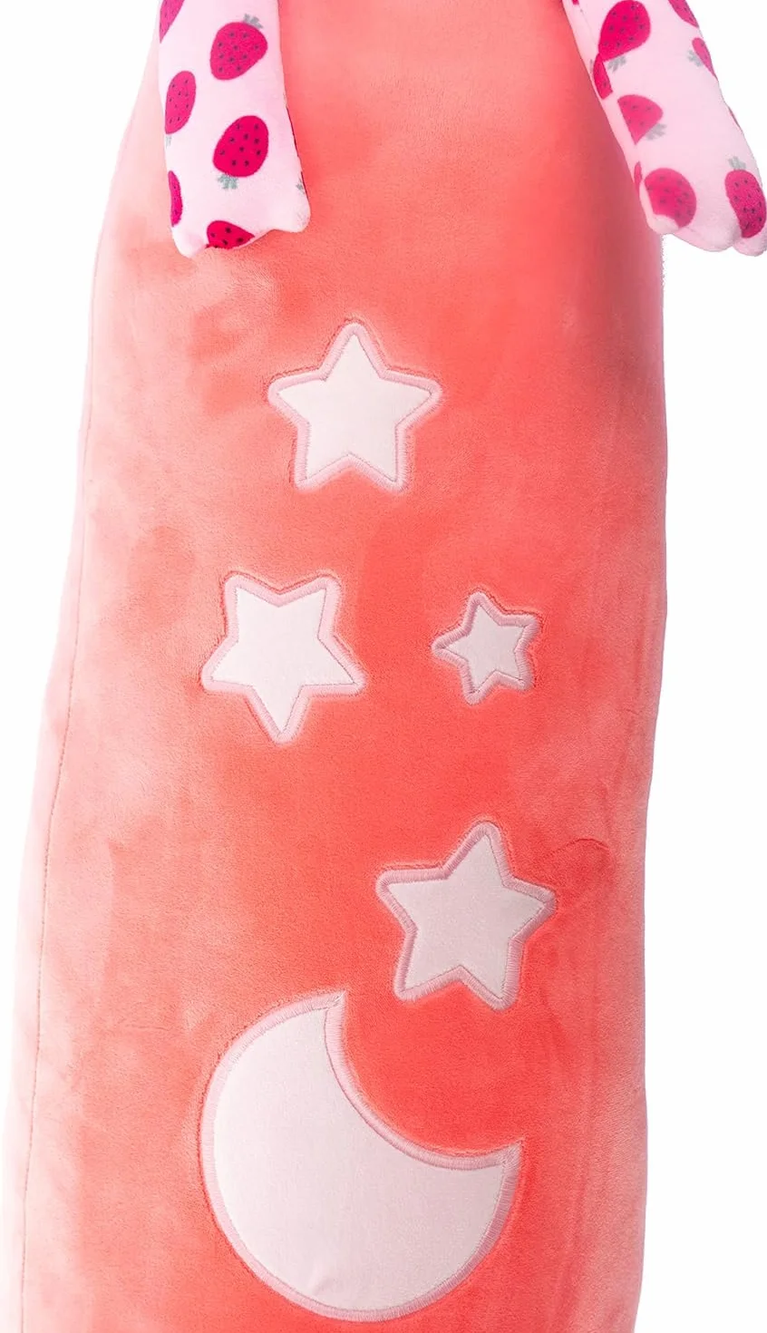 Nice Group - MOMOMI Kurai Yuki 80 cm, 1 Pupazzo Gatto Rosa salmone
