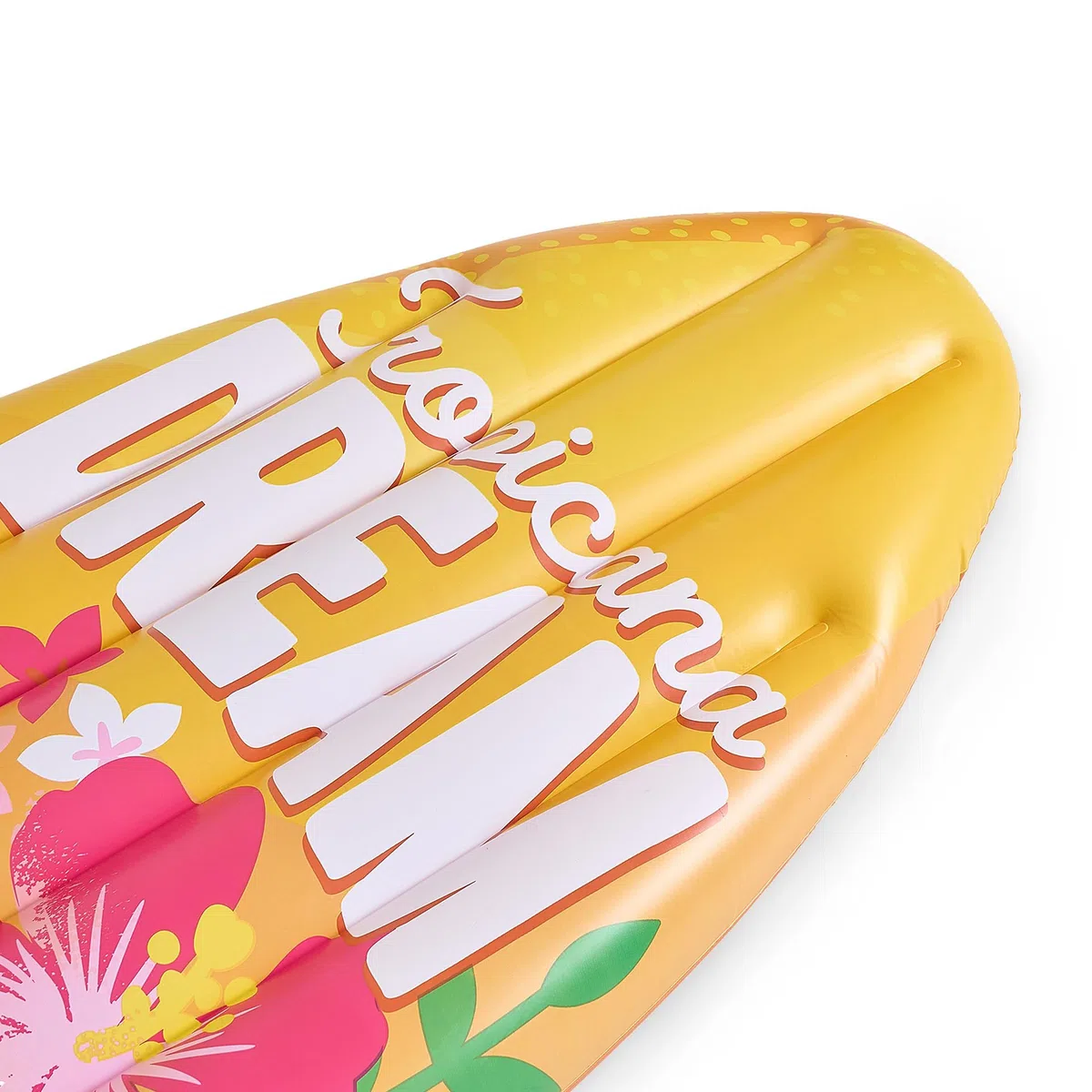 Legami - Materassino Mare Gonfiabile, Materassino Gonfiabile Singolo, 2 Camere d'Aria, Supporta fino a 90 Kg, A forma di Tavola da Surf, Include Toppa Autoadesiva per Piccoli Fori, 70 x 173 cm