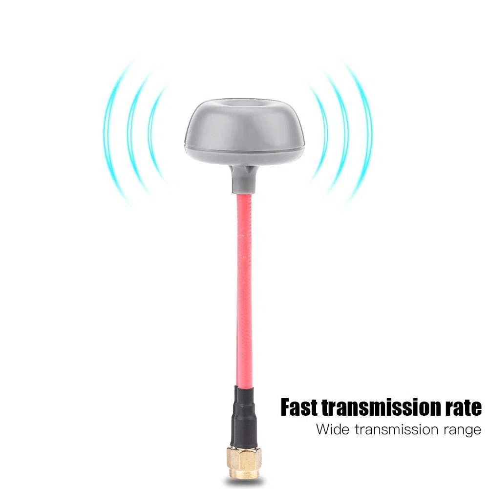 Antenna TX/RX, 2 Tipi Antenna RHCP a Forma di Fungo TX/RX per RC Drone(RP-SMA Male) Accessori per aeromodelli