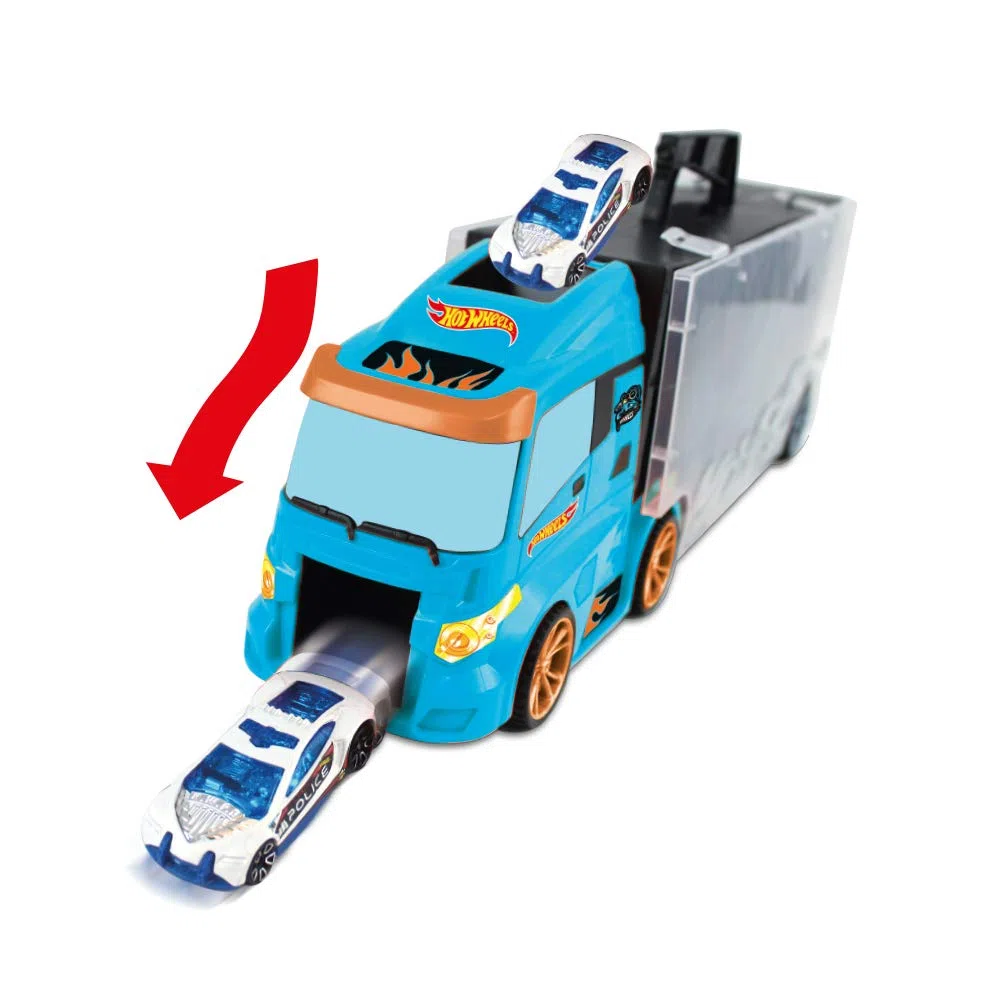 ODS 42040 HOT WHEELS Transporter 40, Camion Valigetta Bisarca porta veicoli