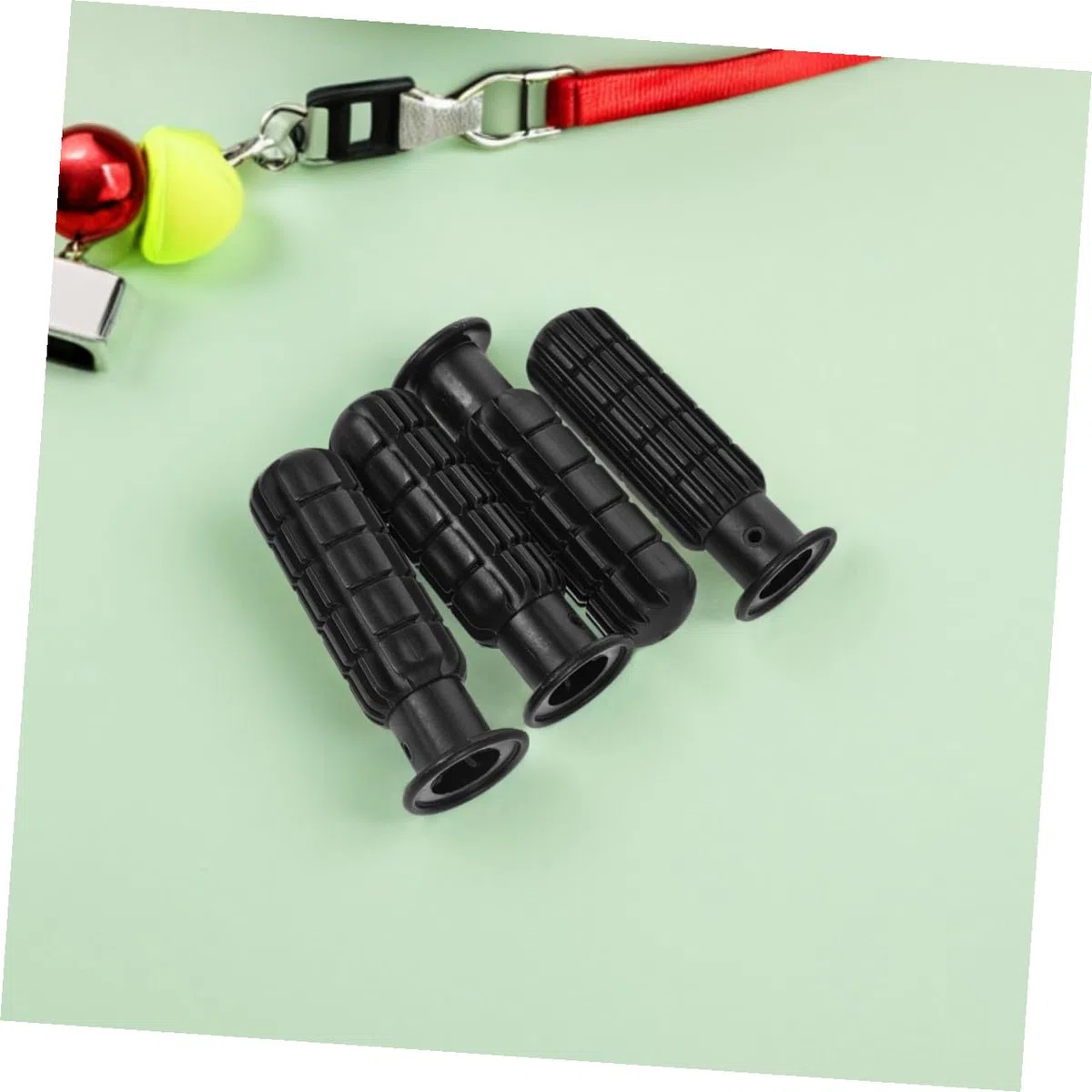 Set 6 Pezzi Impugnature per Calcio Balilla 8Mm in Plastica Accessori per Tavoli da 07 M Pezzi di Ricambio per Biliardino per Uso Domestico e Ufficio