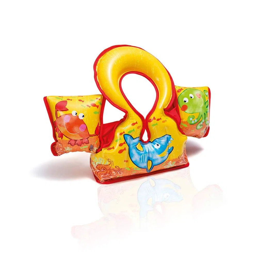 Intex 58673 - Set Giubbino e Braccioli, 66 x 44 cm