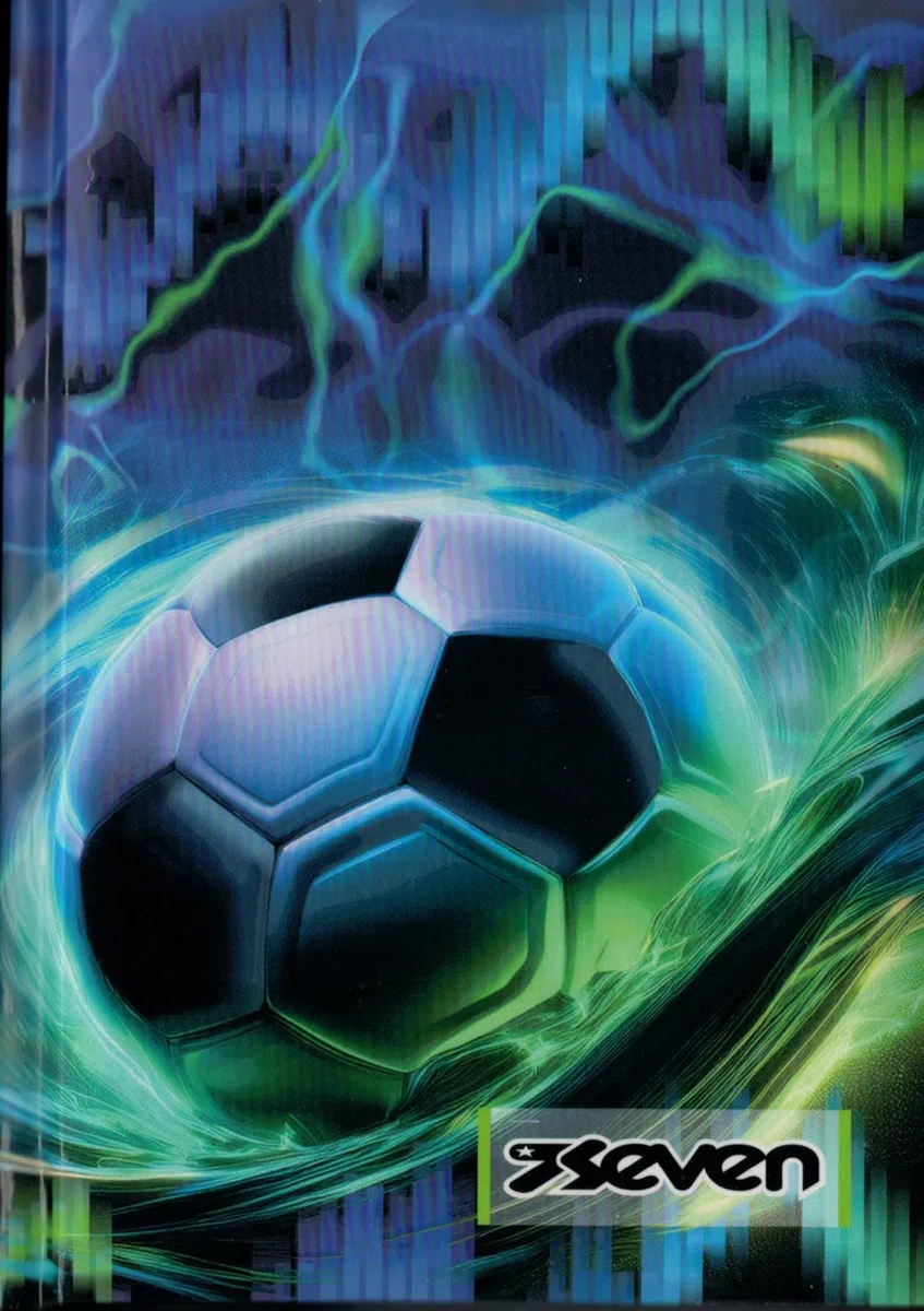 Diario Scolastico Agenda 7 SEVEN 2026-2027 Pocket – Datato, Grafica Urban con Stickers (Pallone)