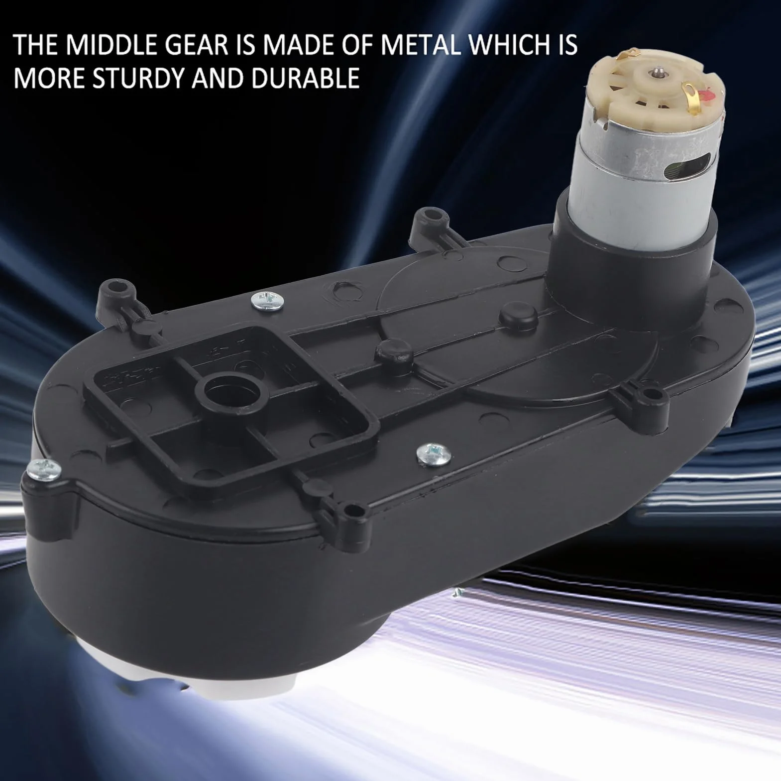 Motore di azionamento del motore elettrico universale del cambio RS390 6V / 12V 12000-20000RPM per motori di costruzione di modello di ricambio per auto giocattolo per bambini(12V 20000RPM)