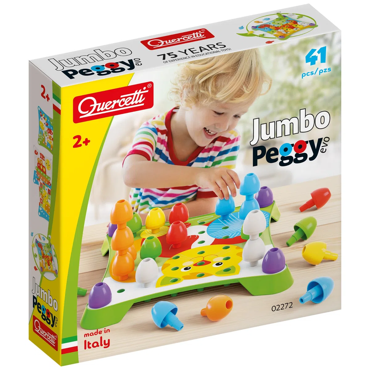 Quercetti - 2272 Jumbo Peggy