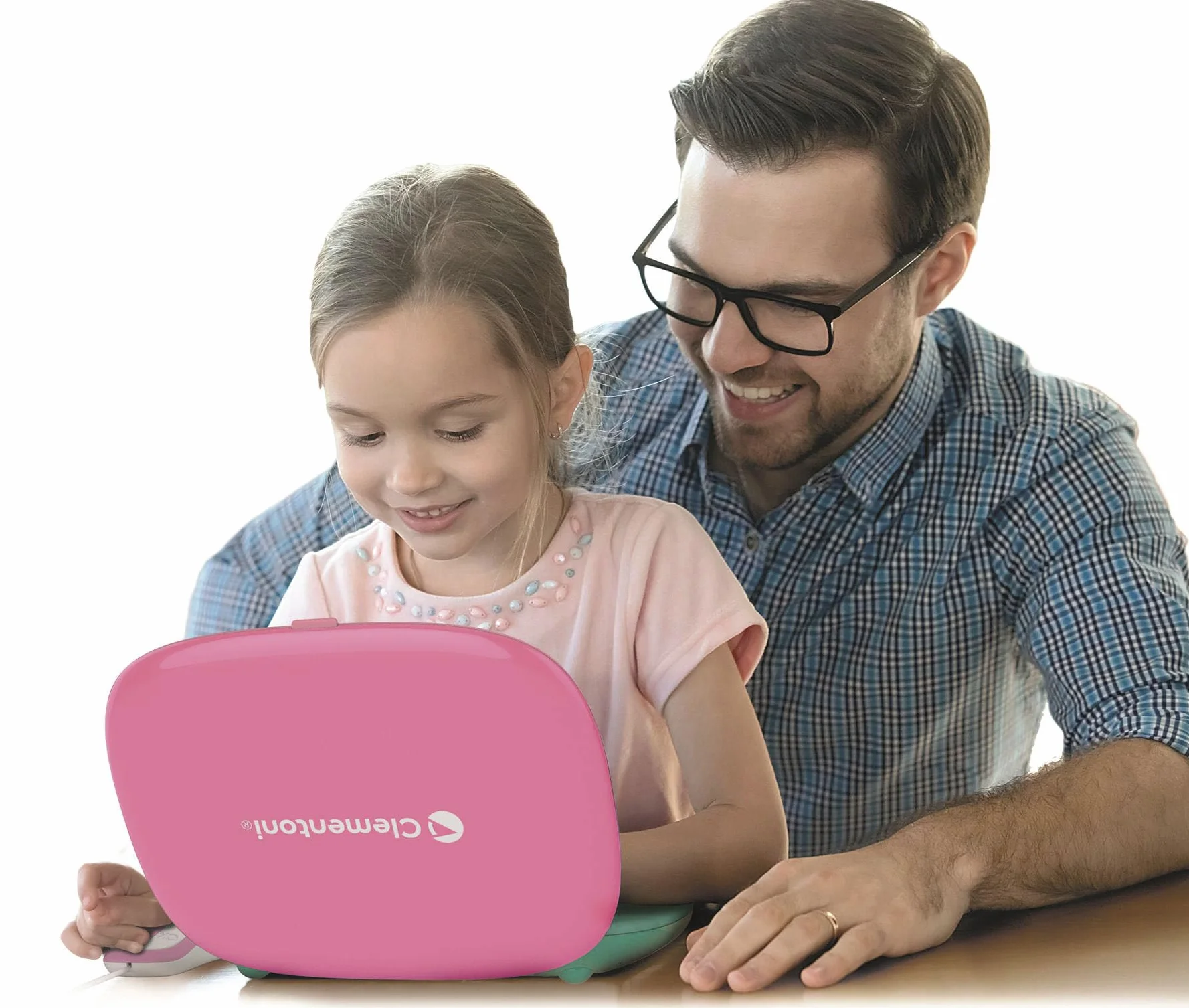 Clementoni Sapientino - Il Mio Primo Computer Pink, Gioco Educativo Interattivo Bambini dai 5 Anni, 35 Attività, Impara Lettere, Numeri, Logica, Musica, con Mouse e Schermo LCD, Lingua Italiana, 16657