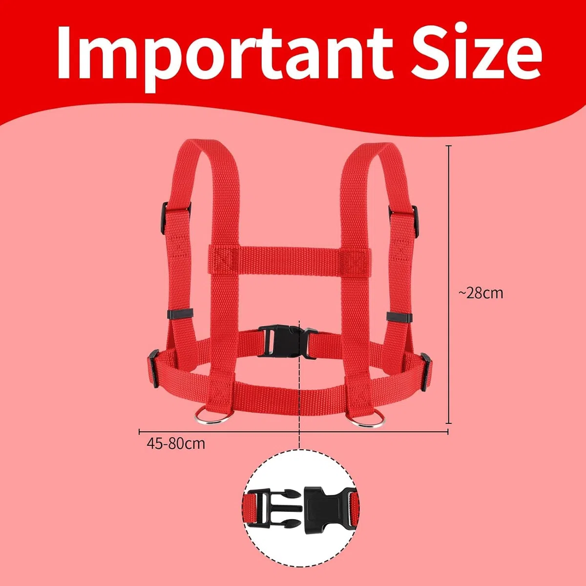 2 guinzagli per cavalli da giocare per bambini, colore rosso, per bambini, per bambini, per giocare a bambini