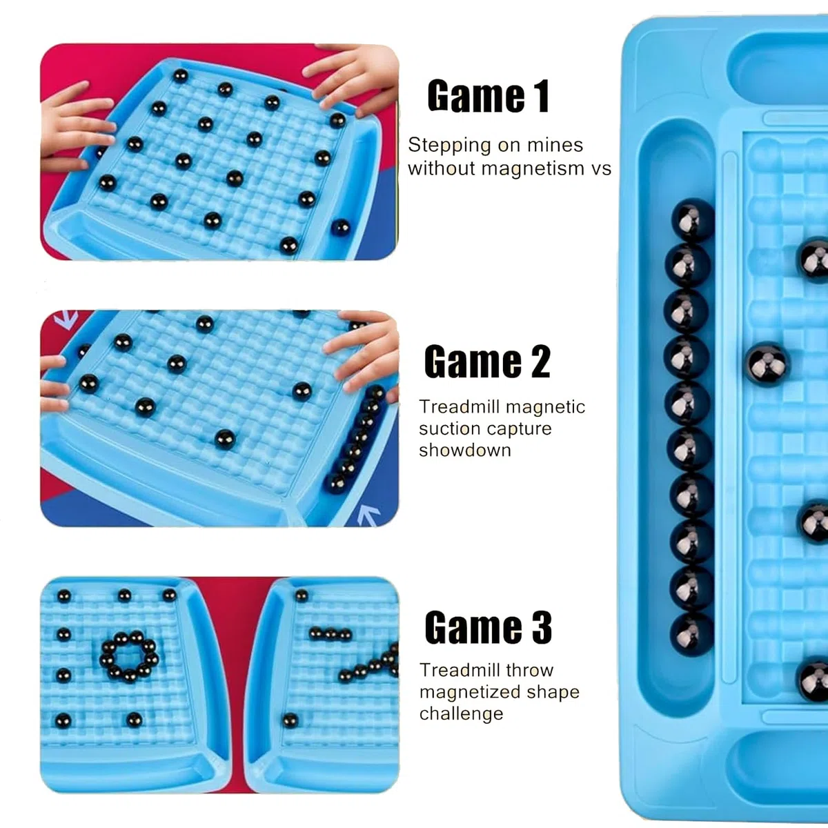 Scacchi Magnetici, Set di Scacchi Magnetici Sctnny con Disco di Pena, Gioco da Tavolo Magnetico, Gioco di Scacchi Magnetici con Pietre Magnetiche, Set di Accessori per Feste per Incontri Familiari