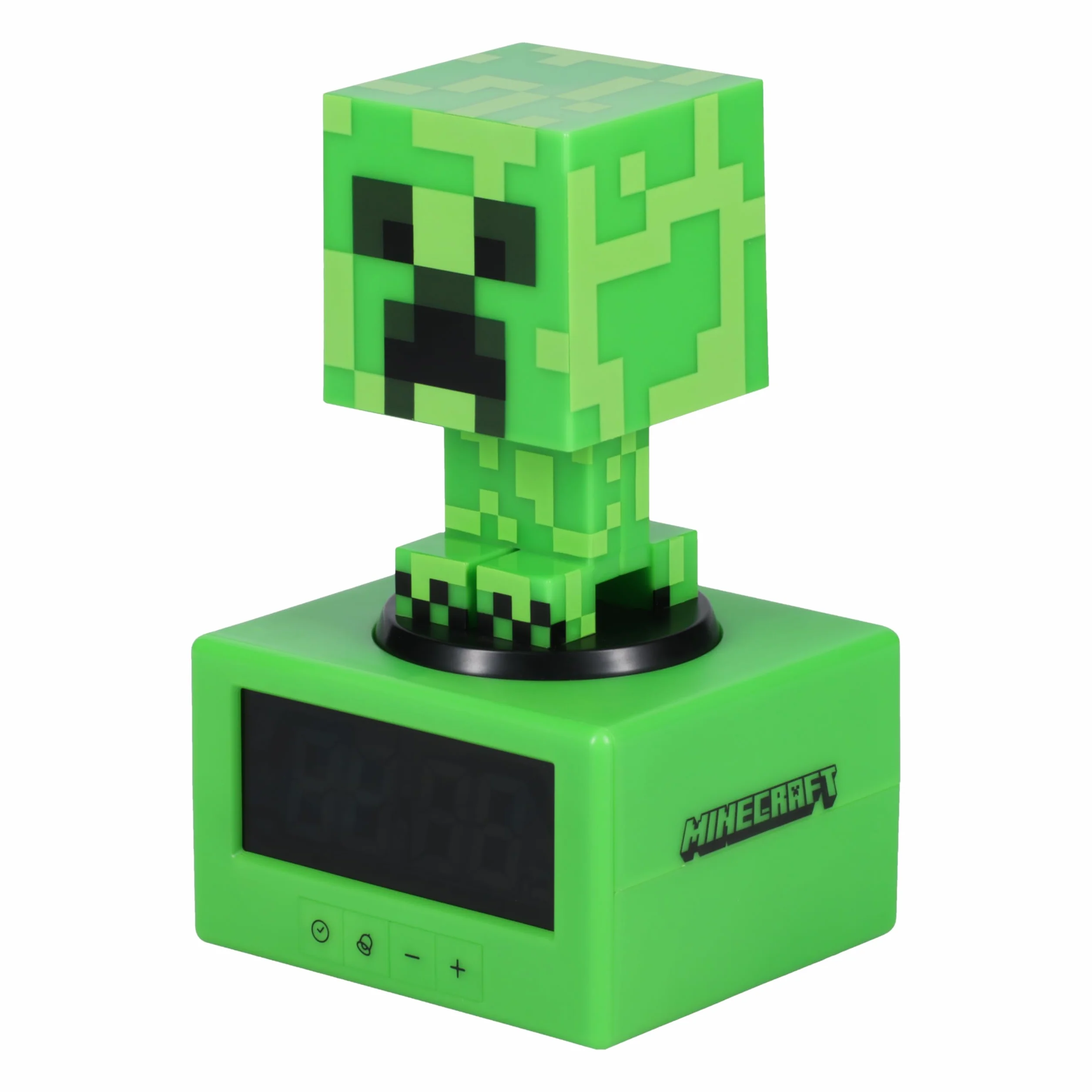 Paladone Sveglia Creeper Minecraft - Icona Ufficiale con Musica di Minecraft & Luce Notturna per Bambini & Adolescents, Accessorio per Stanza di Gioco, Regalo Novità per Fan Minecraft