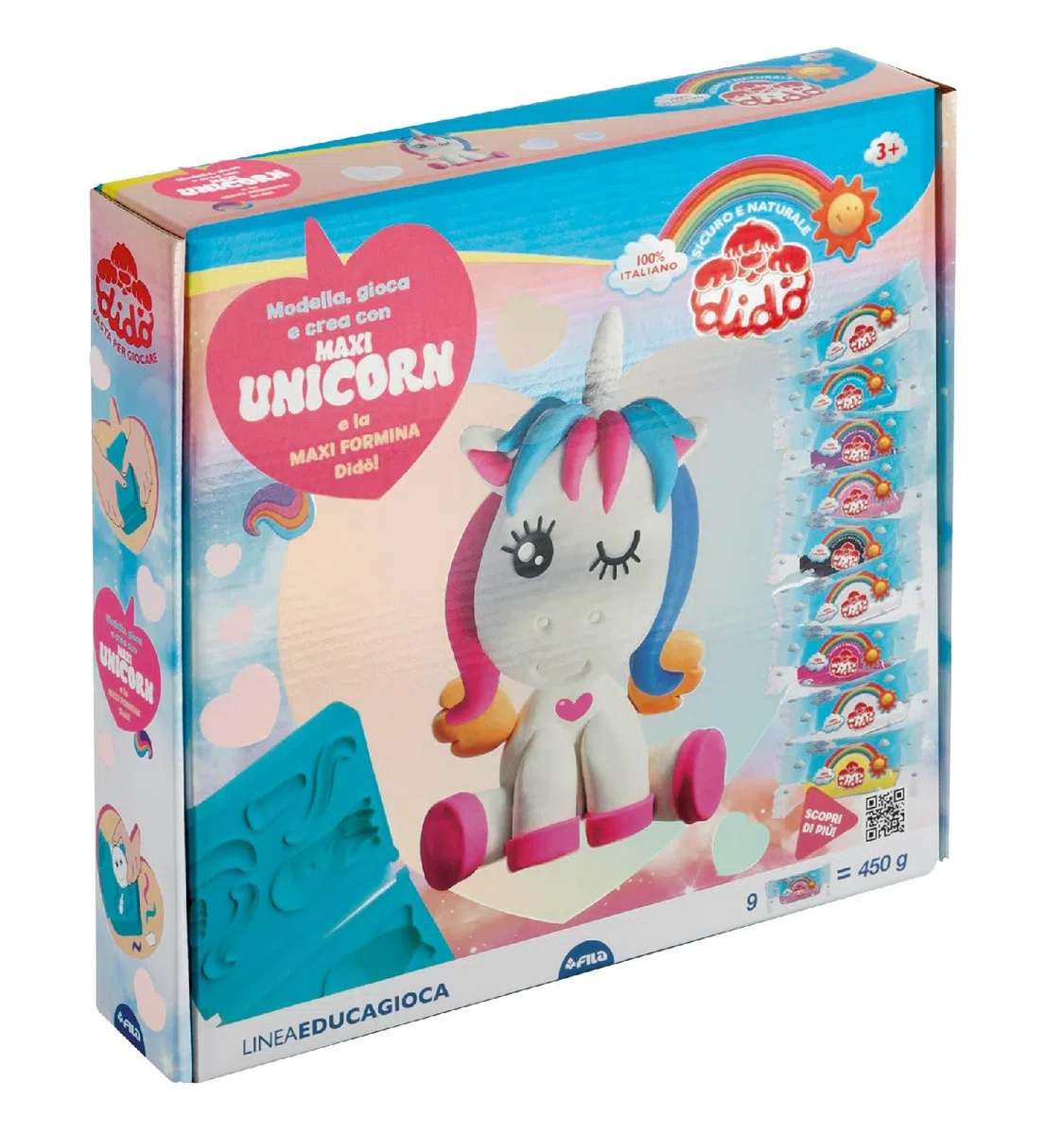 DIDO' Modella Gioca E Crea Maxi Unicorn