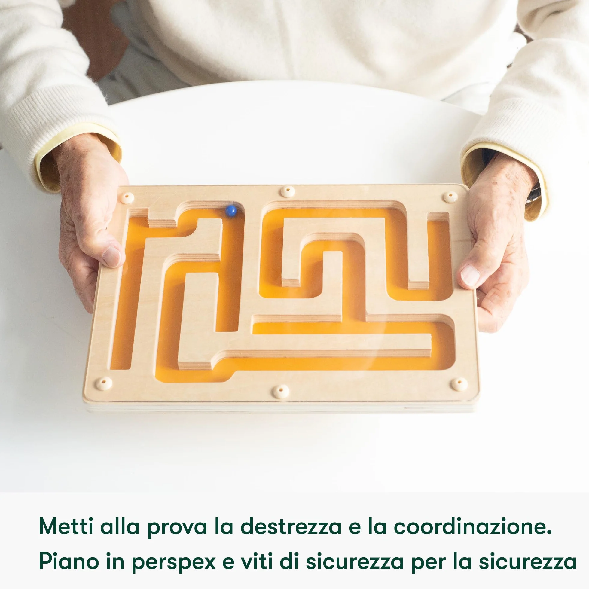 Relish - Marble Maze Track Game - Alzheimer/Demenza Giochi e attività per anziani/anziani, migliorare le abilità e la coordinazione