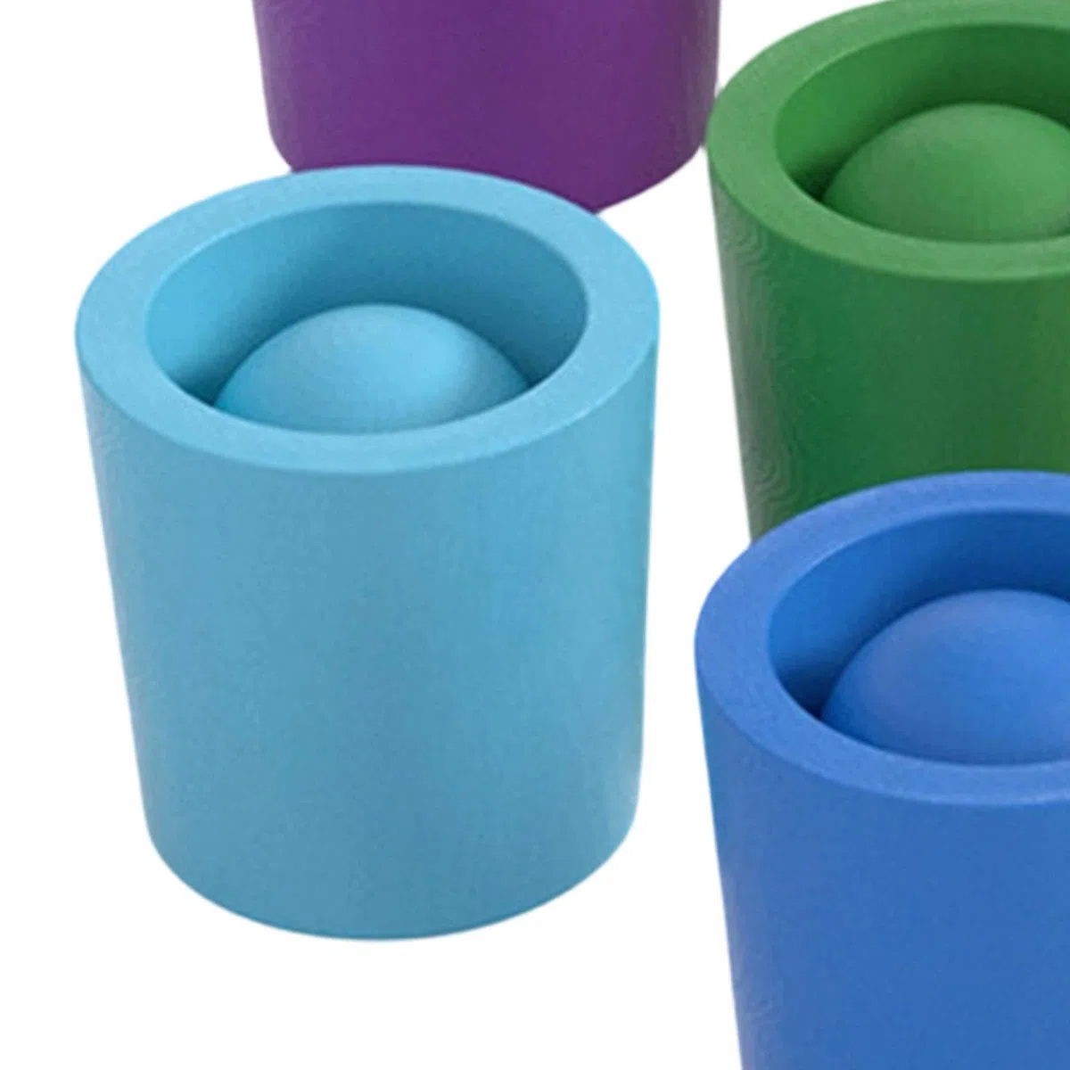 Giocattoli Per Selezionare I Colori, Con Design Per Lo Sviluppo 'apprendimento, 4x4 Cm, Bicchieri Per Selezionare I Colori In Età Prescolare, Set Di Giocattoli Per Il Riconoscimento Cȯlor Per