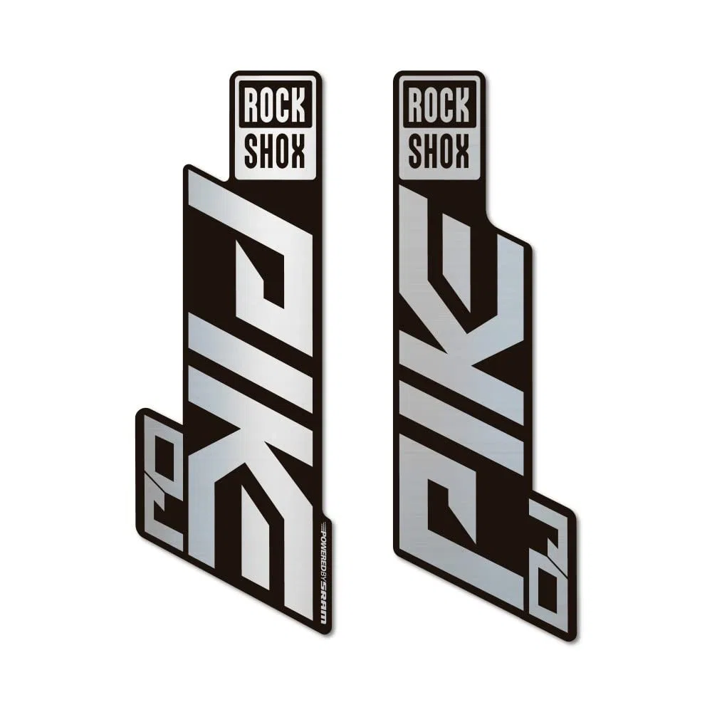 Adesivi compatibili con forcella bici Rock Shox Pike DJ 2020