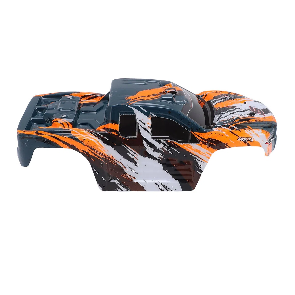 Generic Scocca per Auto RC Copertura di Ricambio Leggera a Prova di Deformazione per Look Sportivo Parti di Ricambio Scocca per Scene applicabili: Appassionati di Auto Telecomandate (ORANGE)