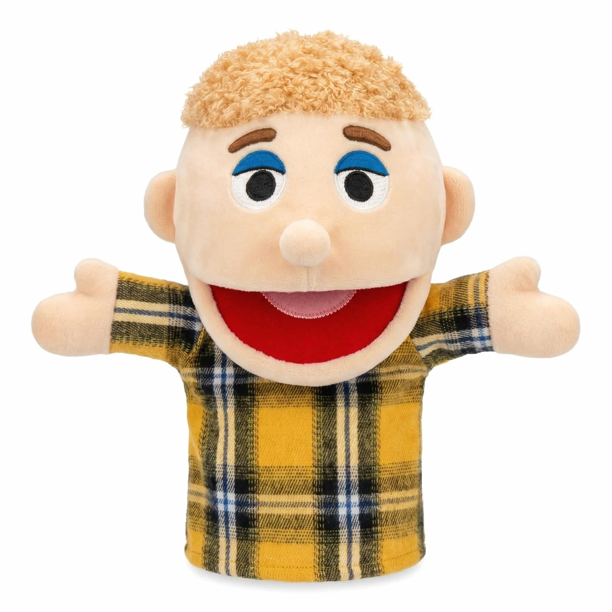 Marionette a mano per bambini,Include nonno,nonna,papà,mamma,figlia,figlio con bocche aperte mobili,perfette per raccontare storie,insegnare,regali di compleanno,1Pcs