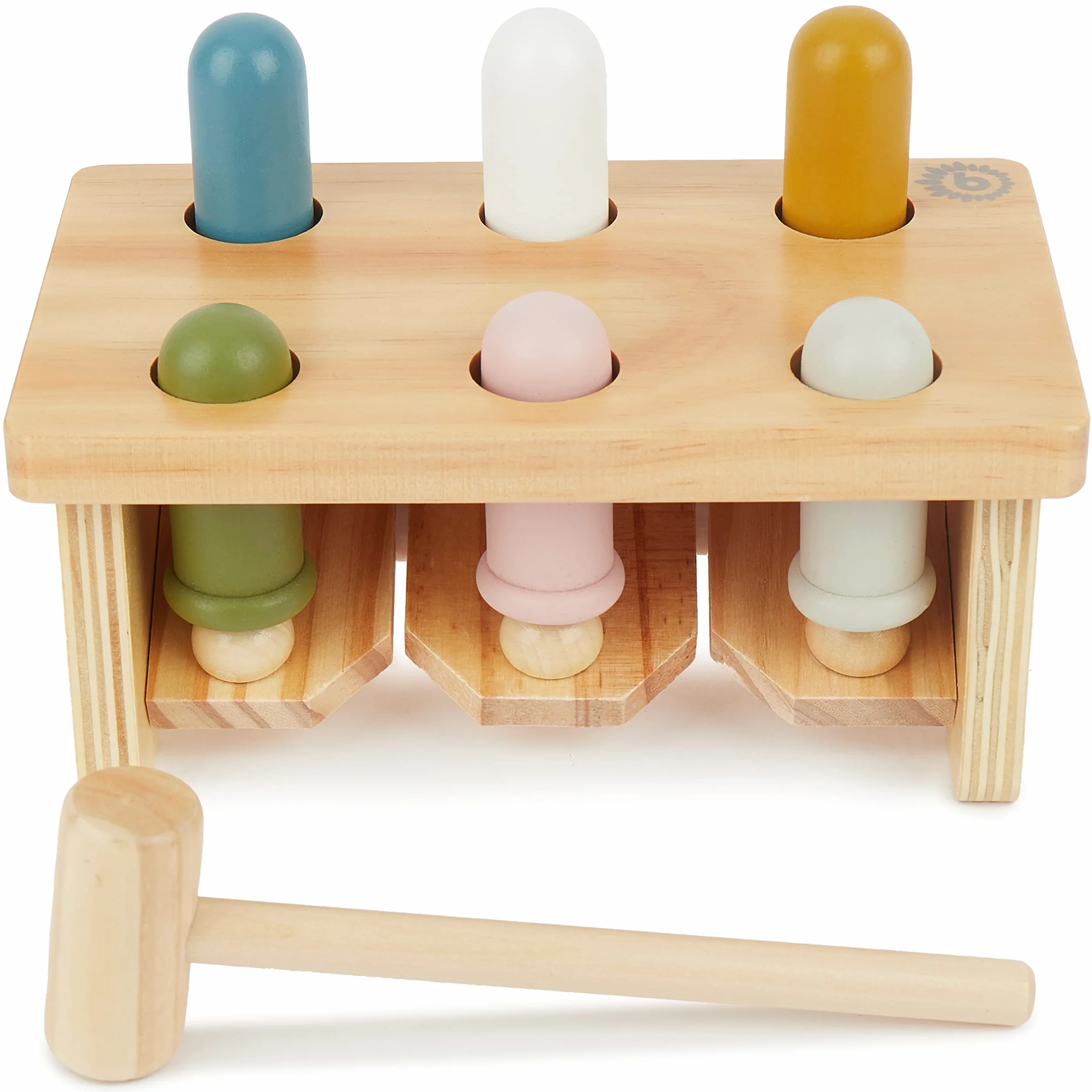 BIECO Martello per Bambini | Giochi Interattivi Legno | Regalo 1 Anno