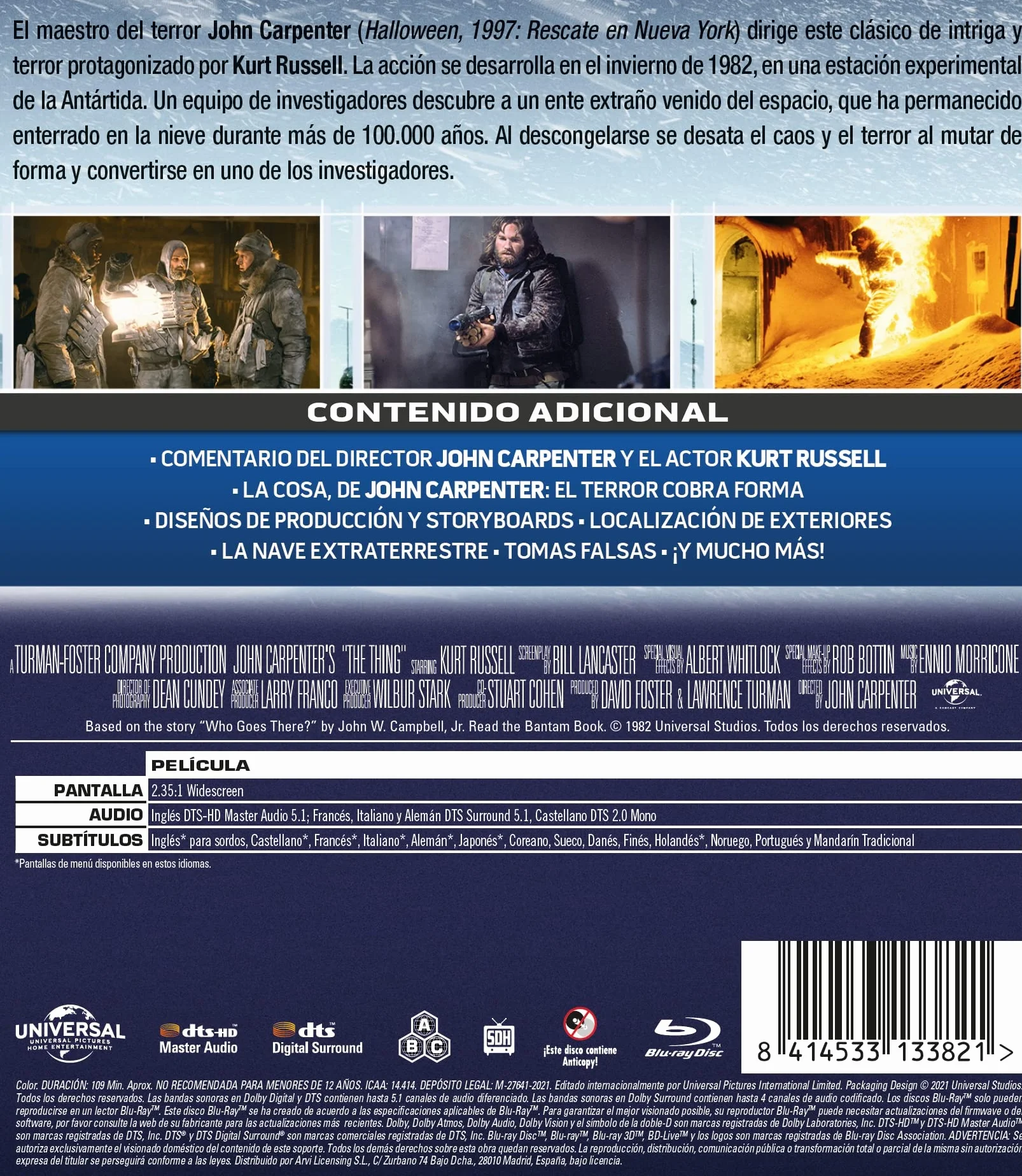 La cosa (1982) (Ed. 2021) - BD