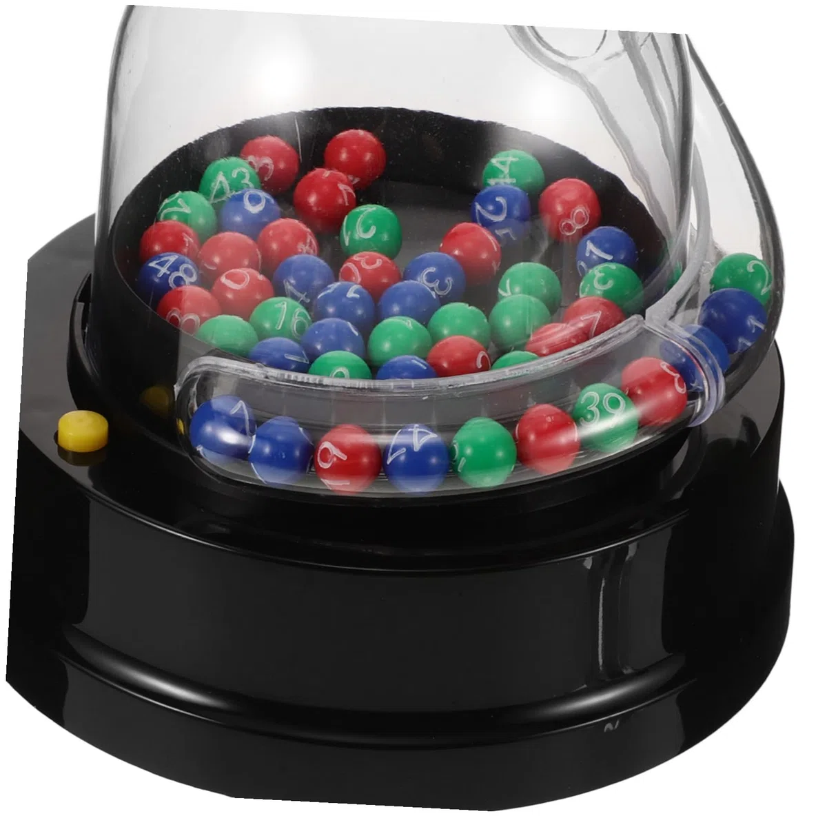 Macchina per Lotteria Elettrica Trasparente in Plastica Leggera per Feste, Design Creativo e Divertente, per Giochi e Attività di Gruppo