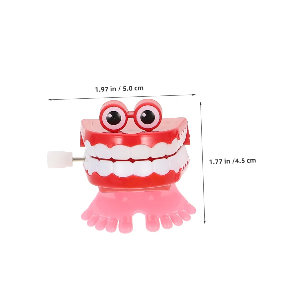 6 Pezzi Giocattoli Dentiera Molla Divertenti per Halloween e Feste di Compleanno Giocattoli Meccanici con Occhi Saltellanti Regali per Premi e Carnevali
