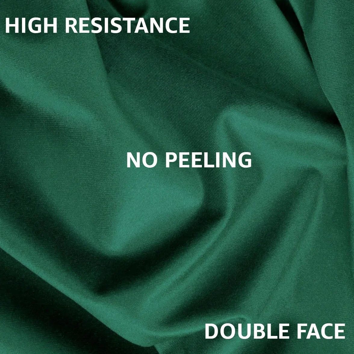 Panno Verde Per Tavolo Da Gioco Quadrato Rettangolare Carte Poker Torneo Burraco Copritavolo Mollettone Proteggi Tavolo Verde Biliardo 145x145cm
