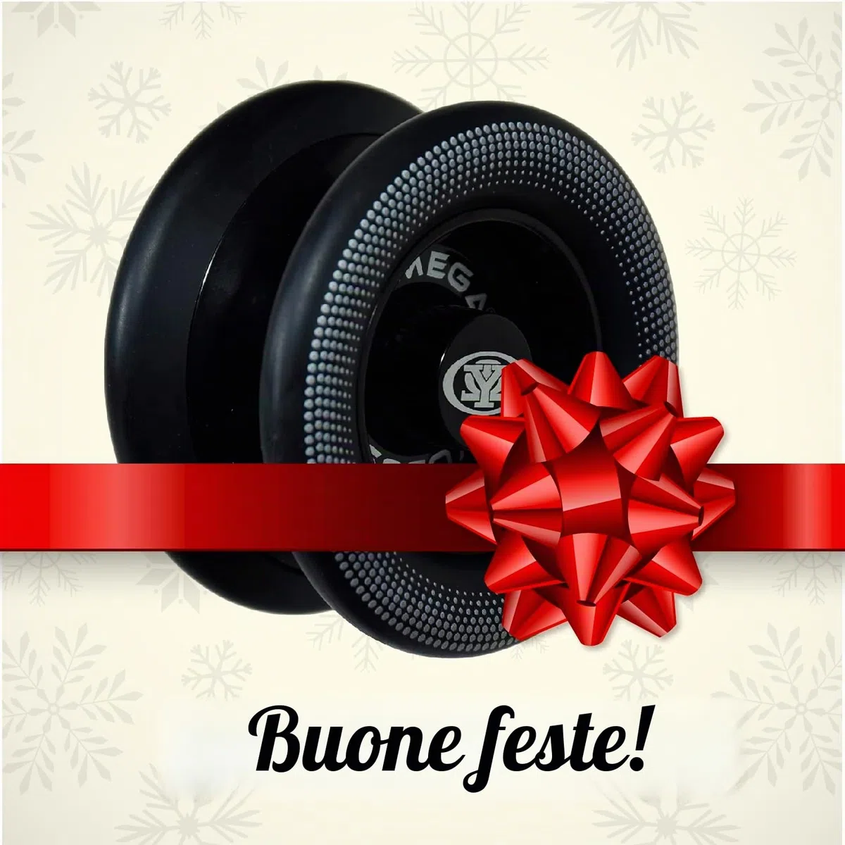 Yomega Xodus II YoYo, con tecnologia di cuscinetti a rulli, cerchi in gomma e design a forma di ala, gioco professionale reattivo YoYos livello intermedio (nero)