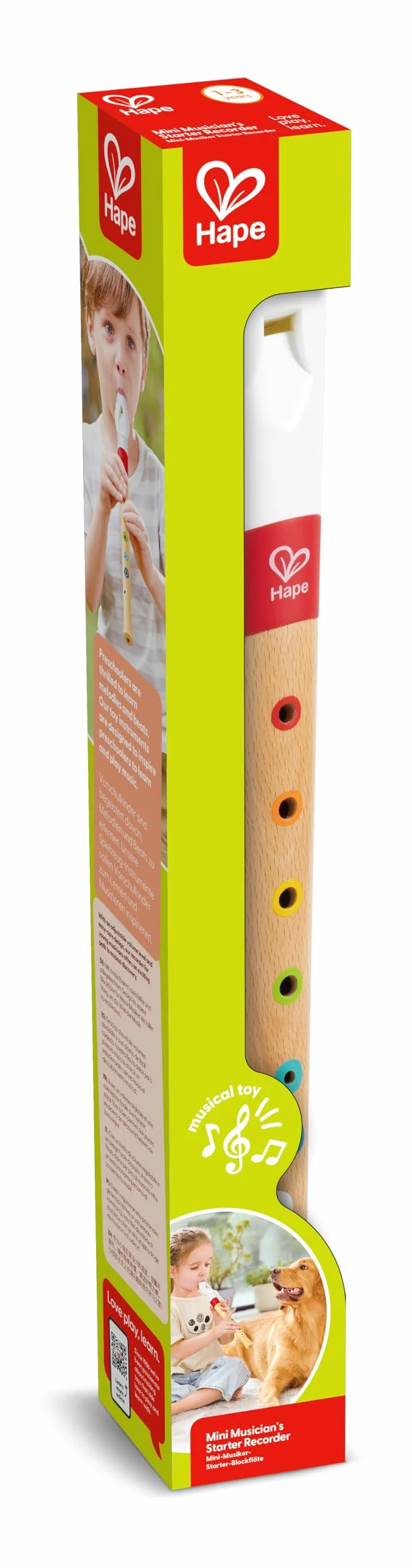 Hape Flauto per Piccoli Musicisti – Scopri il Mondo della Musica
