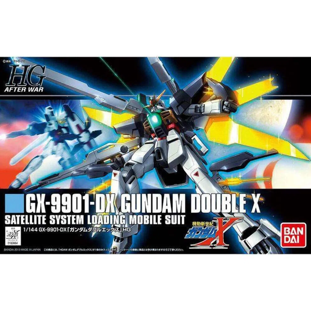 BANDAI HGAW 1/144 GX-9901-DX Gundam Double X (cellulare Gundam Nuovo Siglo X)