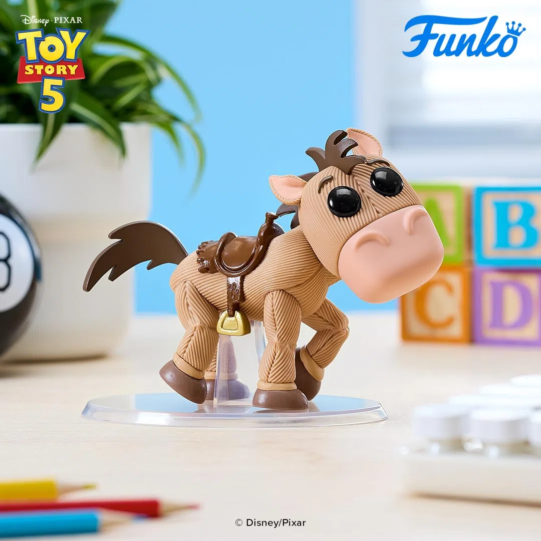 Funko POP! Premium: Toy Story 5 - Bullseye - Figura in vinile da collezione - Idea regalo - Prodotto ufficiale - Giocattoli per bambini e adulti - Modello di figura per collezionisti ed esposizione