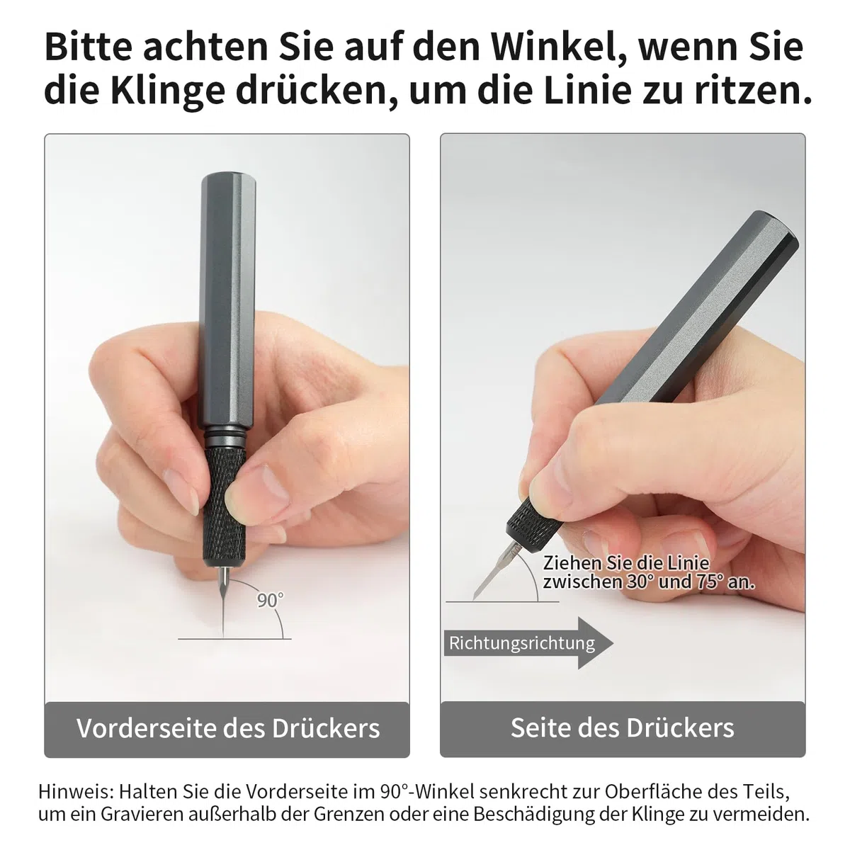 Blade scribre del modello, 2 pcs Blade in acciaio di tungsteno per modellare Hobby, Modello in scala RG, Kit modello Gundam, modelli di plastica, lame di sostituzione di scribre (0.1MM)