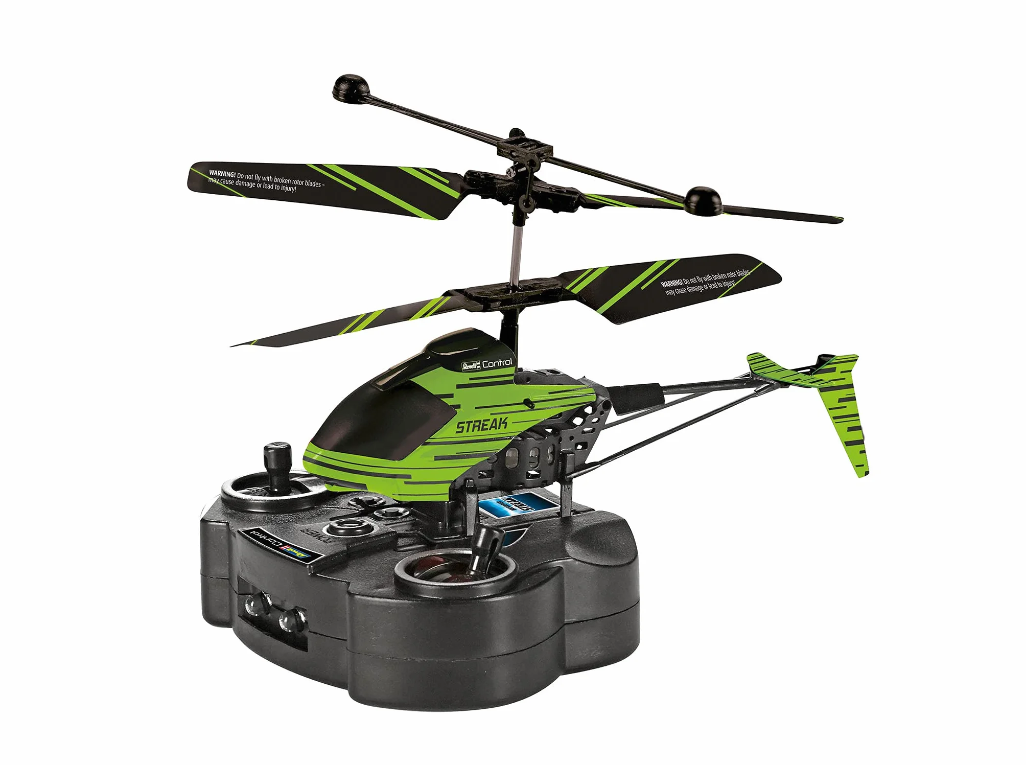 Revell Control - 23829 Glow in the Dark Heli STREAK, Nero