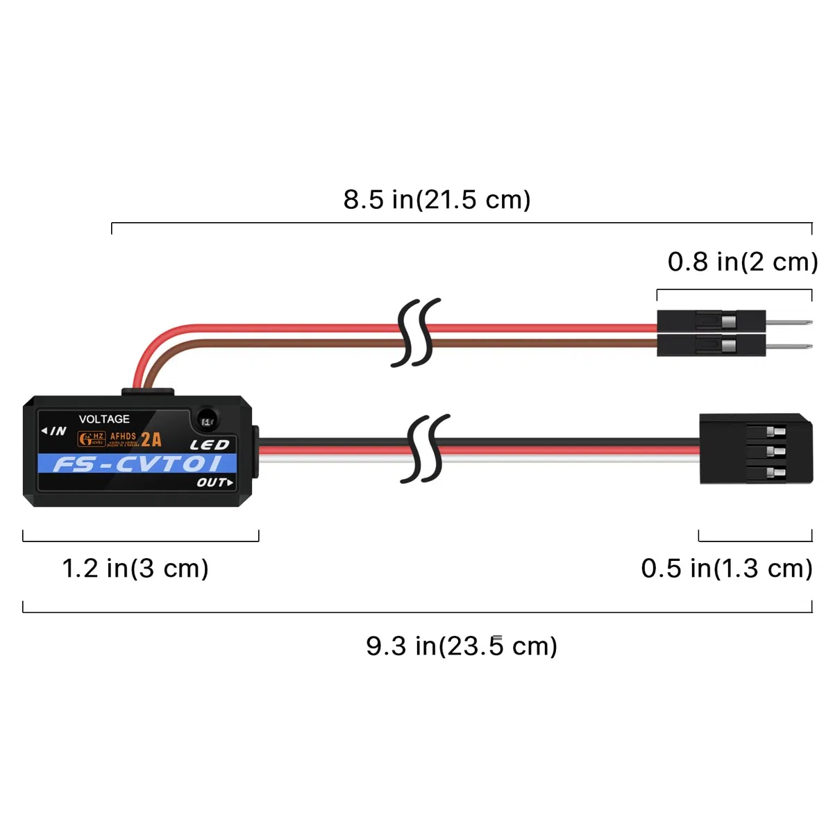 FlySky FS-CEV04 FS-CPD01 FS-CPD02 FS-CTM01 CVT01 Ricevitore modulo Dati Tensione/Temperatura/Altezza/telemetria per FS i6 i10 iT4S TX iA6B iA4B iA10B RX iBus (FS-CVT01)