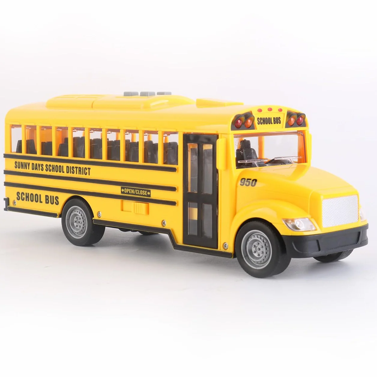 Tachan Autobus Scuola USA (CPA Toy Group 746T00868), Colore Giallo