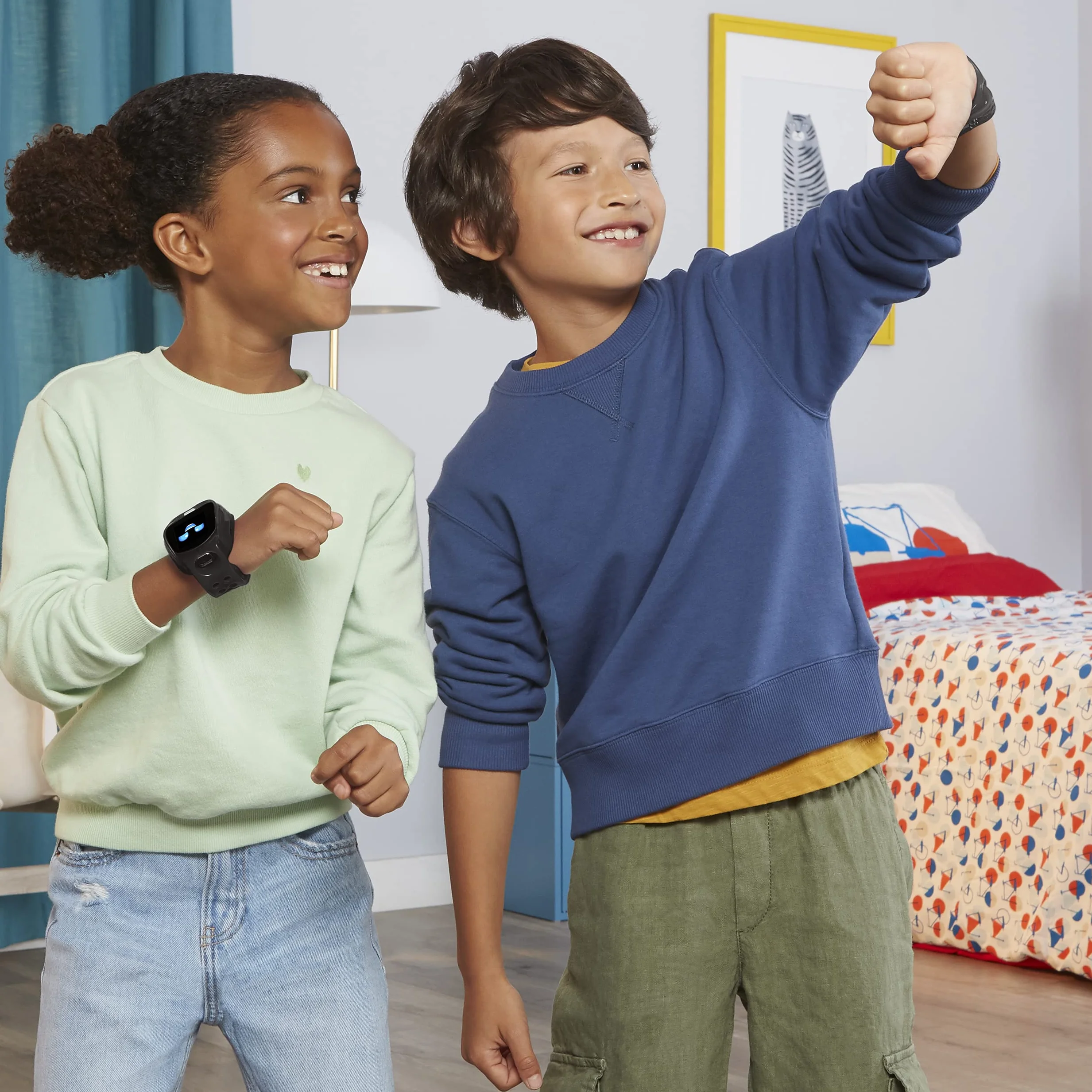 little tikes 487231EUC Tobi Robot Smartwatch per bambini con fotocamera digitale, video, giochi e attività per ragazzi e ragazze, nero, dai 6 anni in su, nero, Esclusivo Amazon