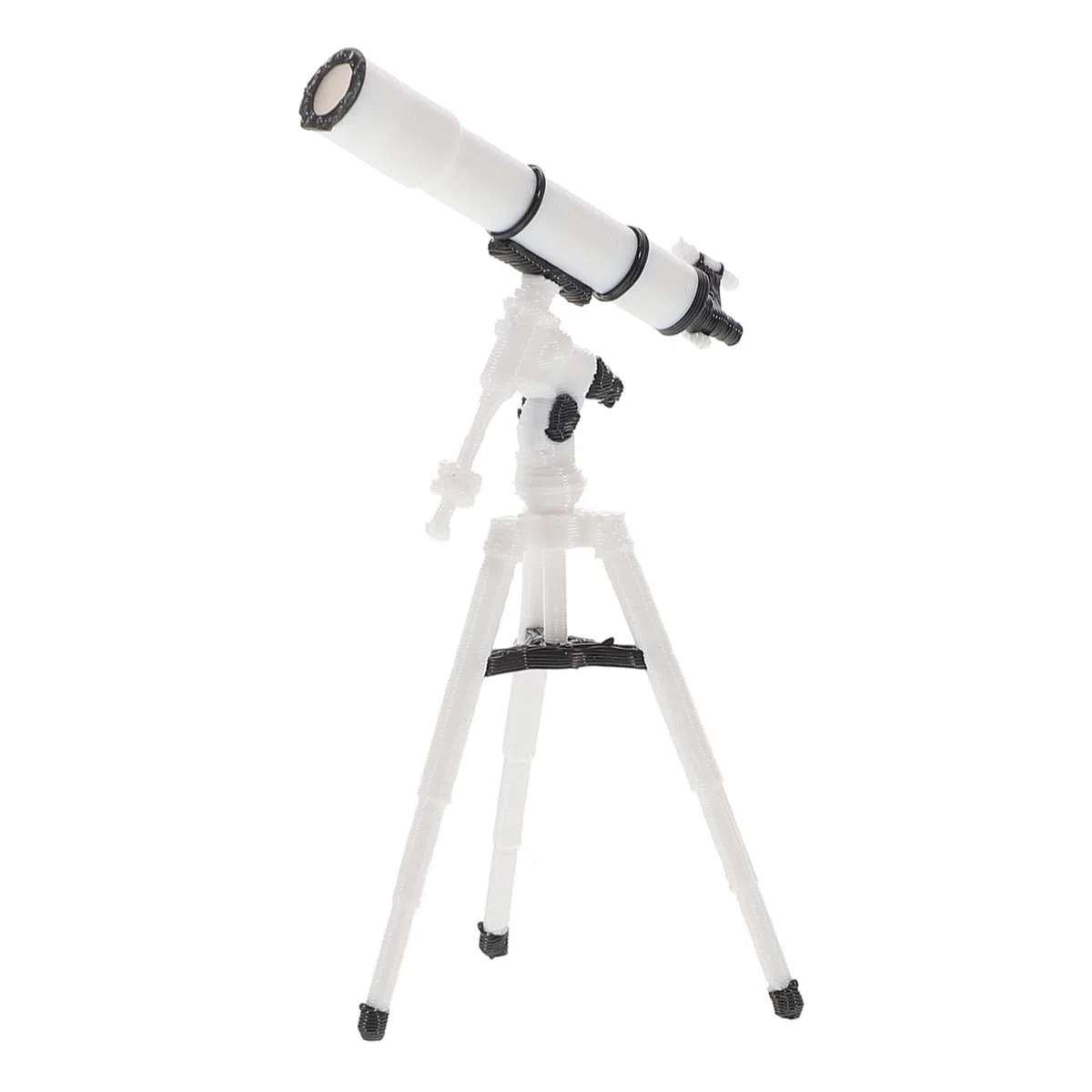 BESPORTBLE Telescopio per casa delle bambole: ornamento in miniatura con treppiede - mini binocolo tascabile, giocattolo educativo per la prima infanzia, decorazione per foto
