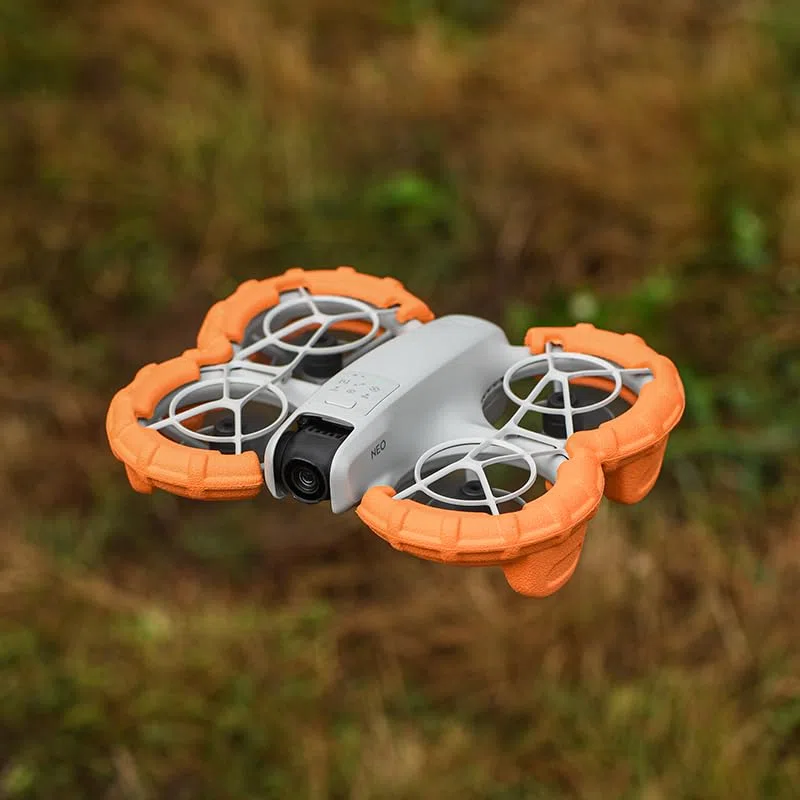 Protezione per eliche per DJI Neo, galleggianti di protezione per eliche e anello anticollisione per drone DJI Neo