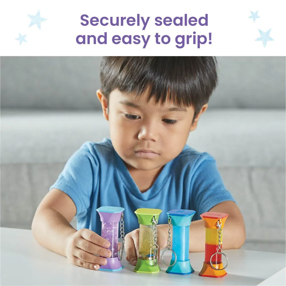 Learning Resources hand2mind-Soothing Swirlers Sensory Tubes Giocattolo educativo, 97364