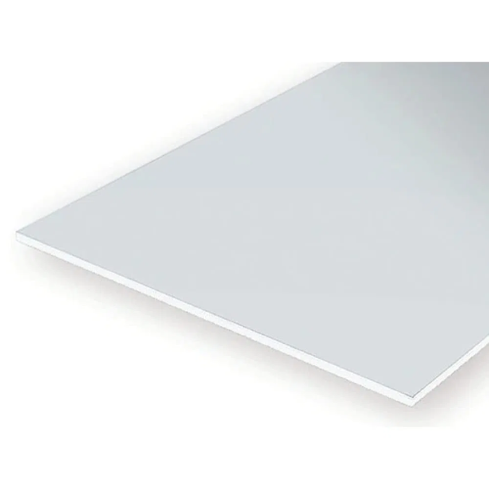 Evergreen 9015 - Pannelli di polistirolo, 150 x 300 x 0,38 mm, 3 Pezzi