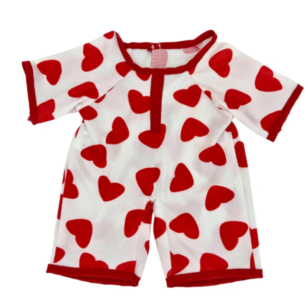 Pigiama tutto in uno con cuoricini, 40 cm, per orsacchiotti Build a Bear
