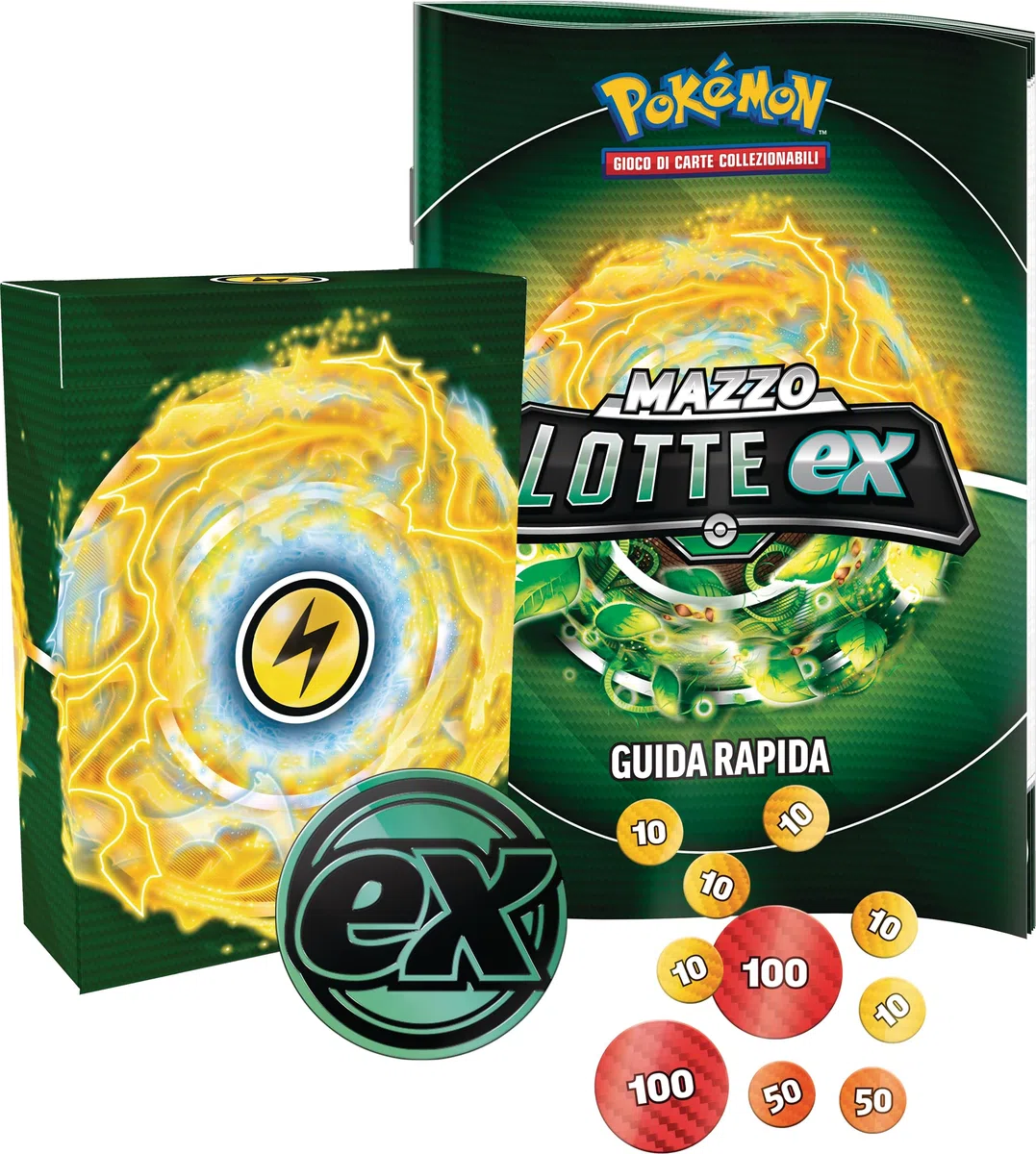 GCC Pokémon: mazzo Lotte ex Tapu Koko-ex (mazzo di 60 carte pronto all’uso)