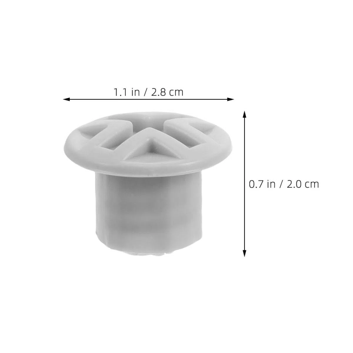 KESYOO Tappi a vite in plastica per scivolo per bambini, 12 pezzi, coperchio di fissaggio sicuro, meccanismo anti-allentamento, compatibile maggior parte degli scivoli per accessori di ricambio