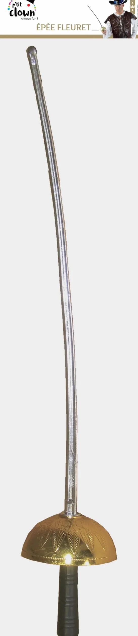 P' Tit Clown 61321 Spada Spada – 61 cm – Multicolore