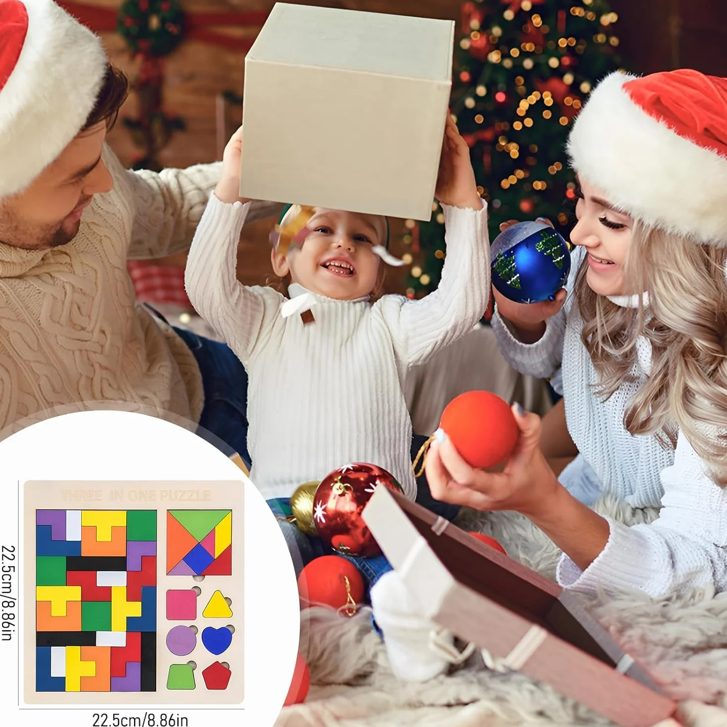 Giochi Bambini 3 4 5 6 Anni, Tangram Bambini Puzzle di legno Giochi Montessori 3 4 5 6 Anni Puzzle Bambini 3 4 5 6 Anni Regalo Bambina 3-6 Anni Giocattoli Bambini 3-6 Anni Gioco Educativo Giochi