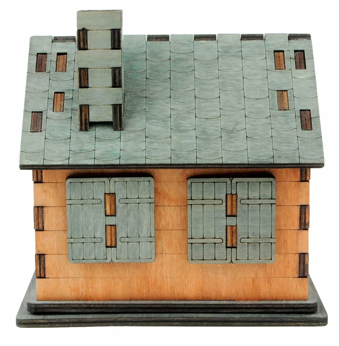 Logica Giochi art. La Casa di Da Vinci - Rompicapo in Legno - Scrigno Segreto - Difficoltà 4/6 Estremo - Collezione Leonardo
