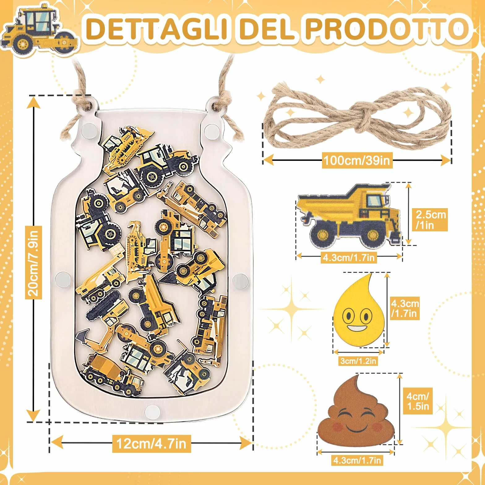 GADITIEK Tabella delle Ricompense per Bambini, Vasino Bambini, Token Economy per Ispirare Buoni Comportamenti, Barattolo per Aula Ragazzo Ragazza